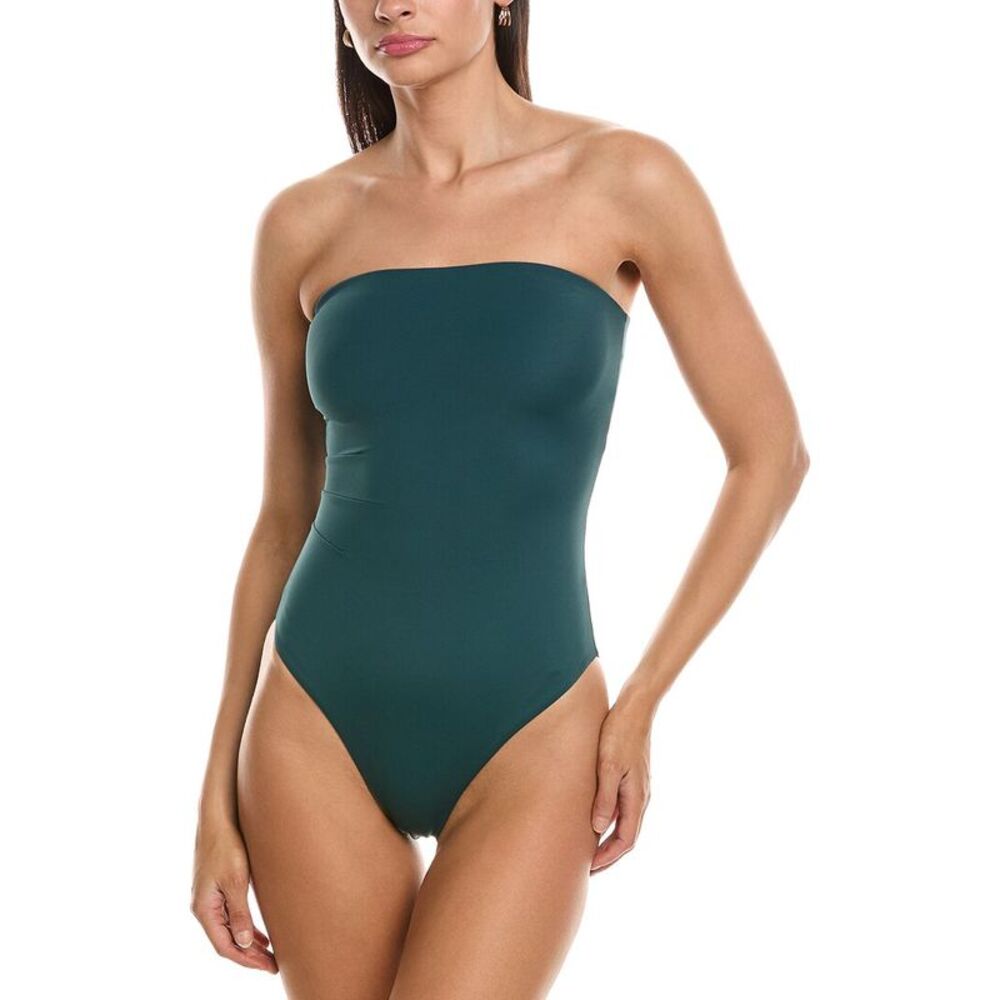 Onia Womens Bardot One-Piece, Green
